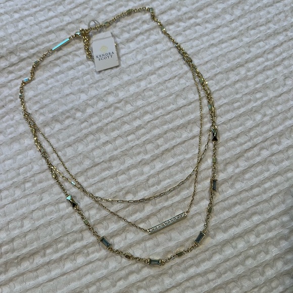Kendra Scott Jewelry Kendra Scott Addison Triple Strand Necklace In